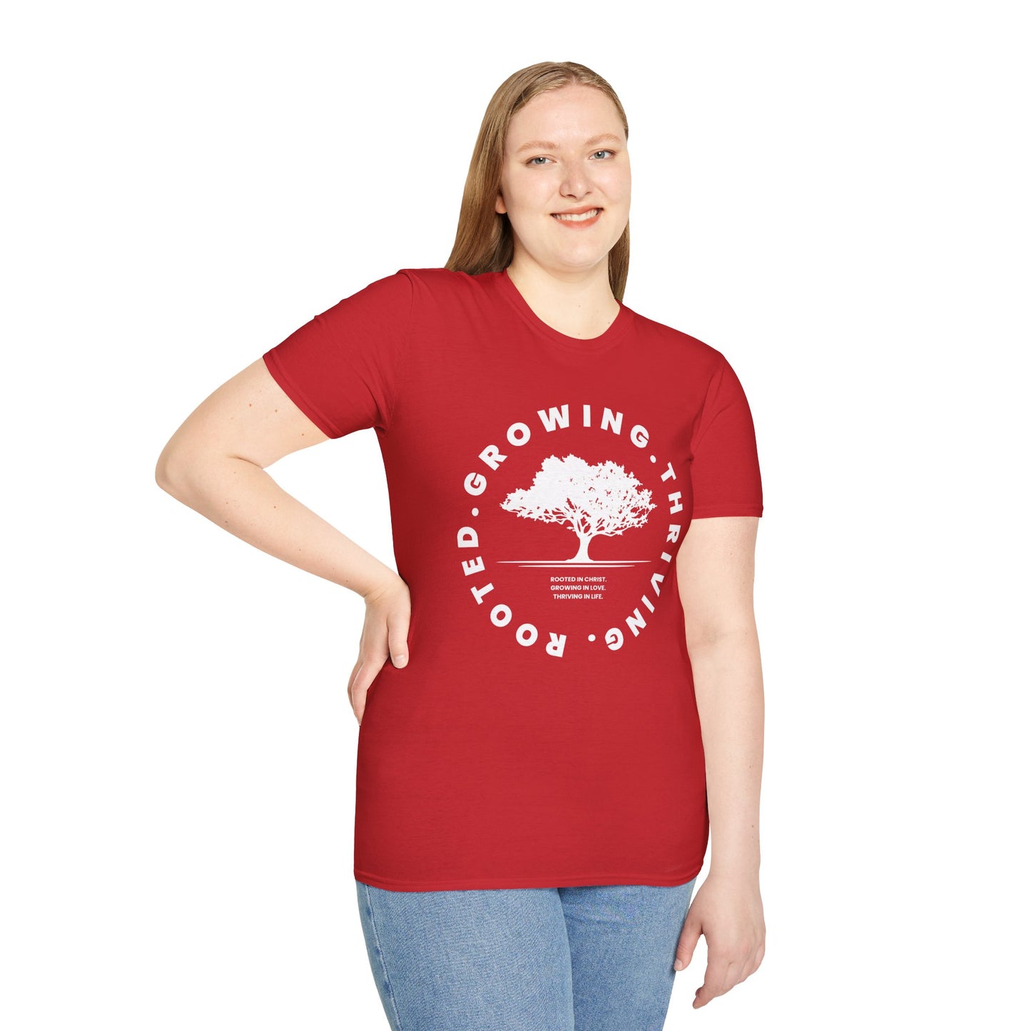 Rooted. Growing. Thriving. Unisex T-Shirt