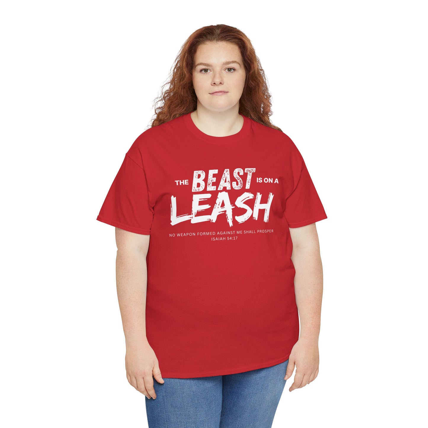 THE BEAST IS ON A LEASH Unisex Tee