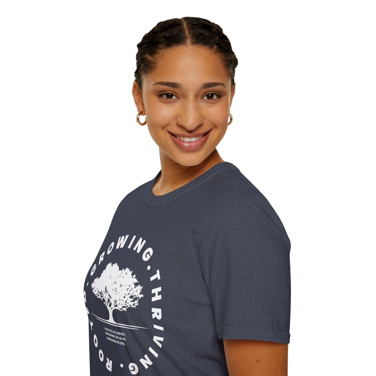 Rooted. Growing. Thriving. Unisex T-Shirt