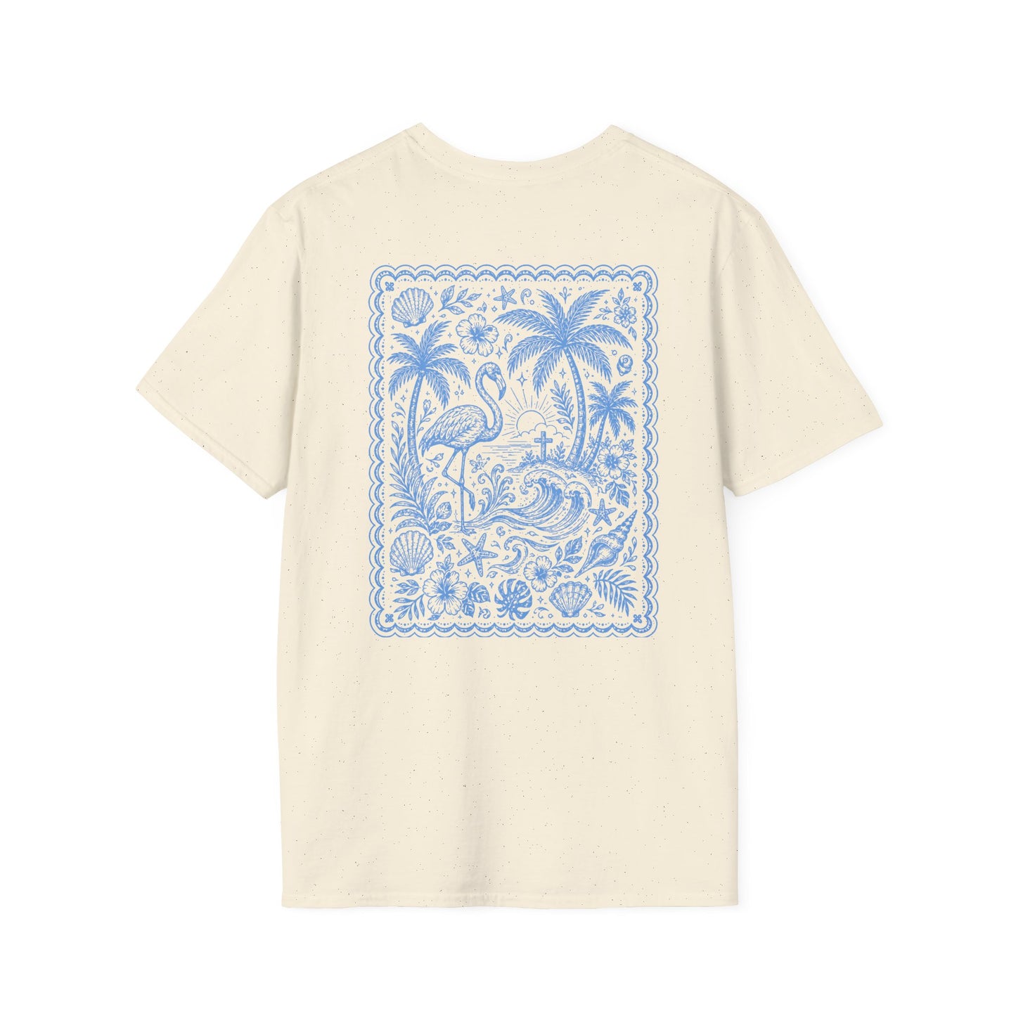 Happy Days Tropical — Beachy Palm Graphic Tee