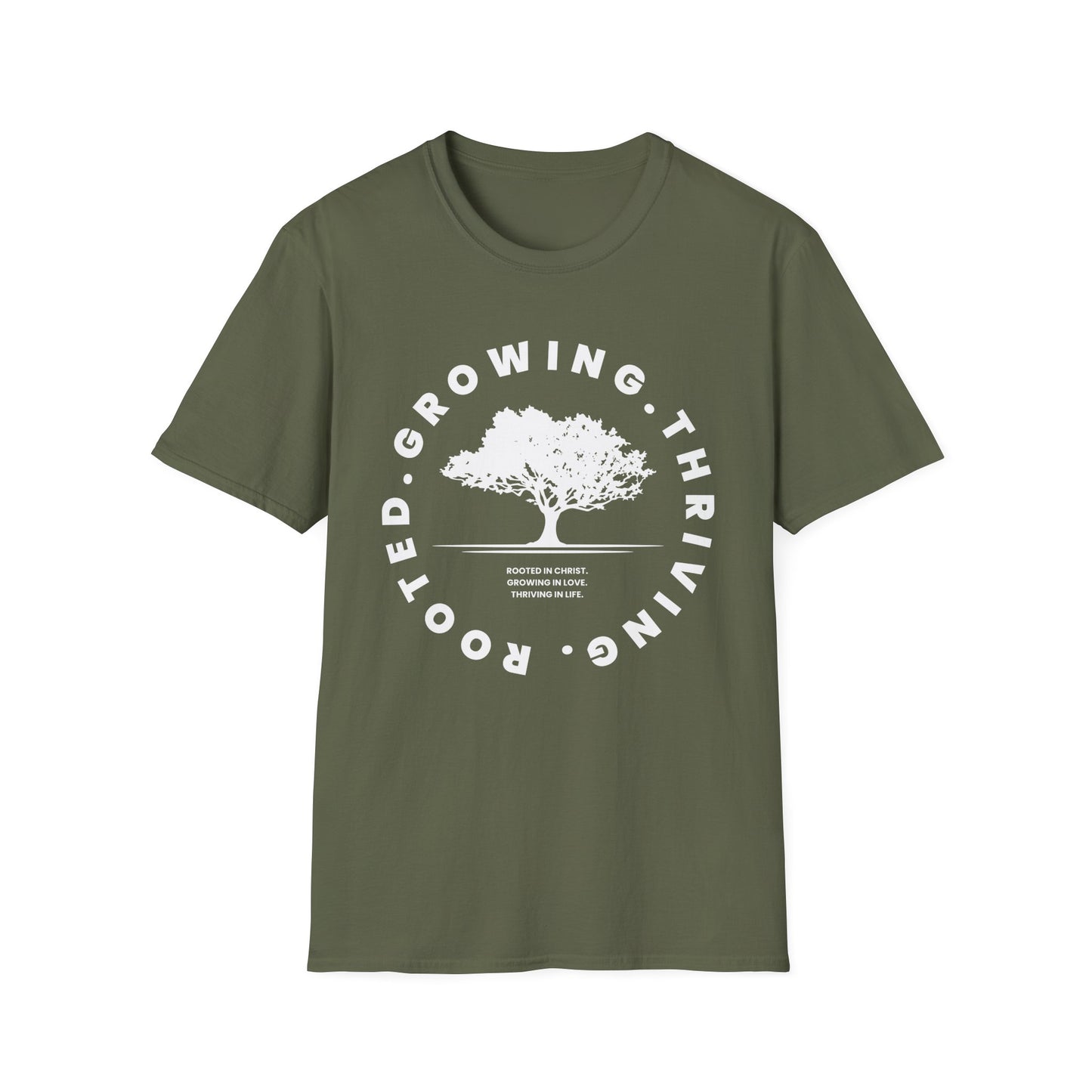 Rooted. Growing. Thriving. Unisex T-Shirt