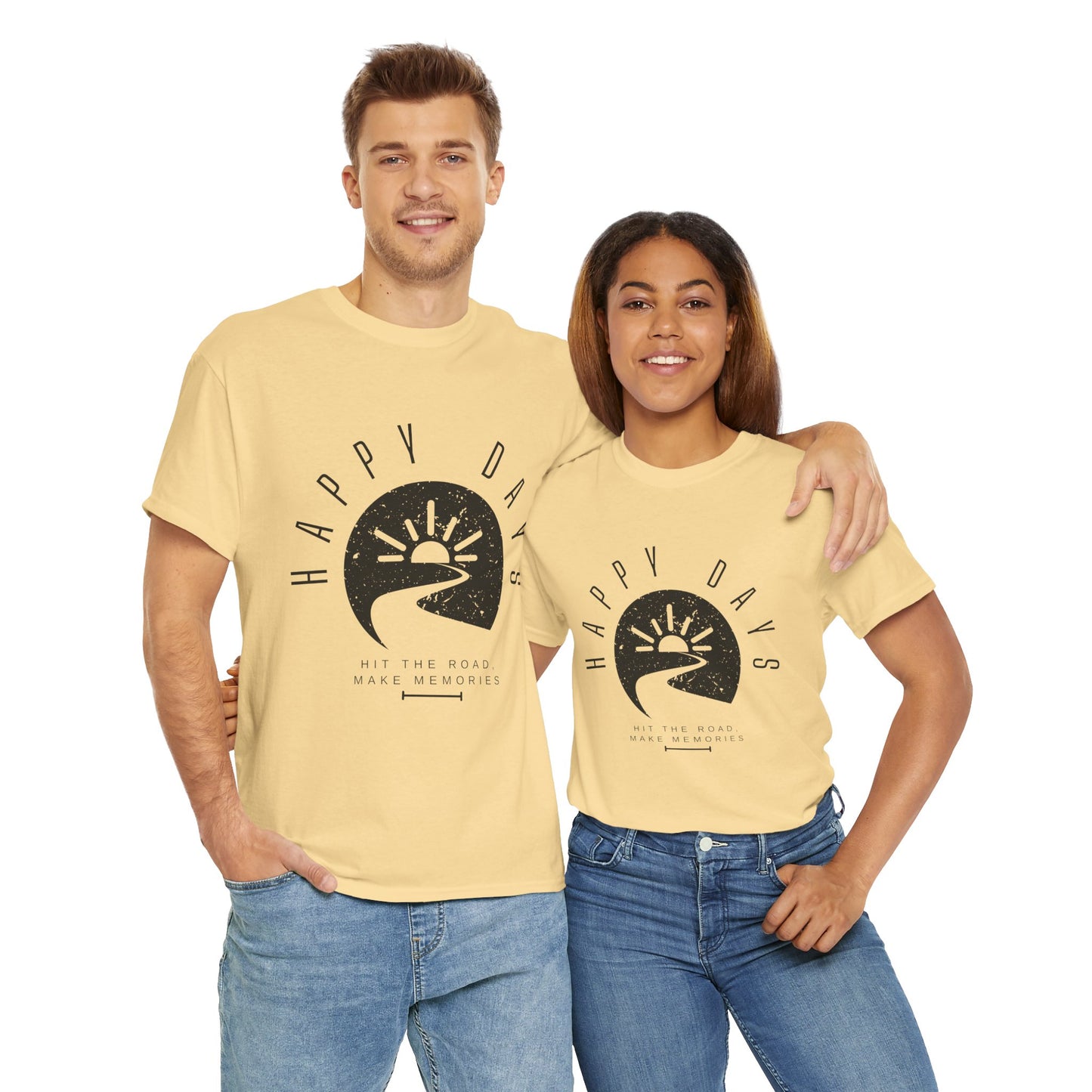 Happy Days Unisex Cotton Tee